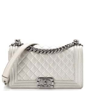 Chanel Boy Flap Bag Quilted Calfskin #227297C32B